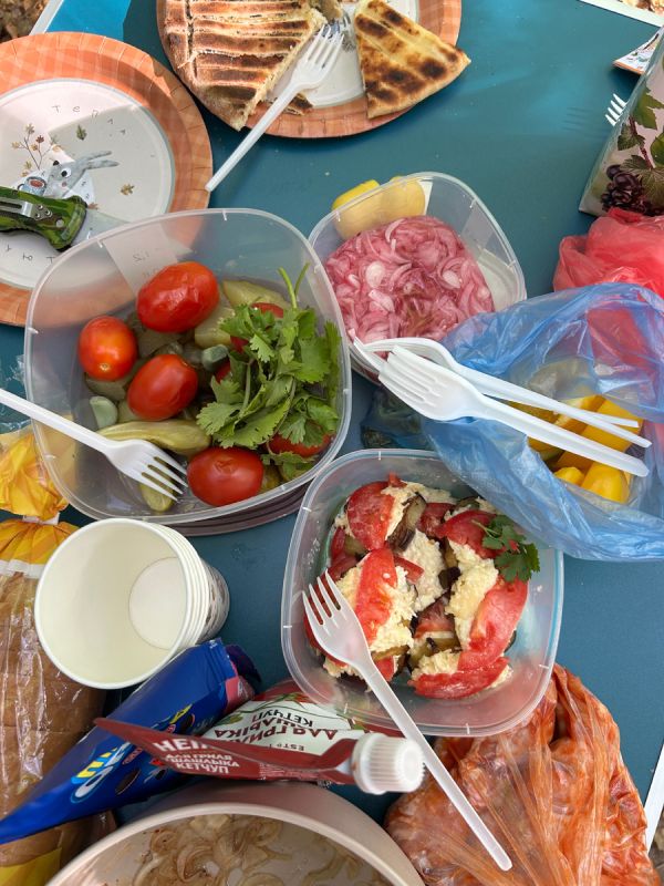 Как приятно провести теплые выходные на природе с шашлыком и закусками