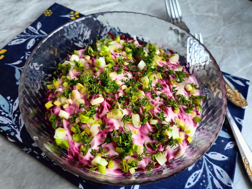 Вдохновляющий экспресс-рецепт селедки под шубой