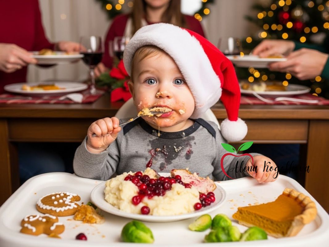 Как сделать новогодний стол для детей вкусным, полезным и безопасным