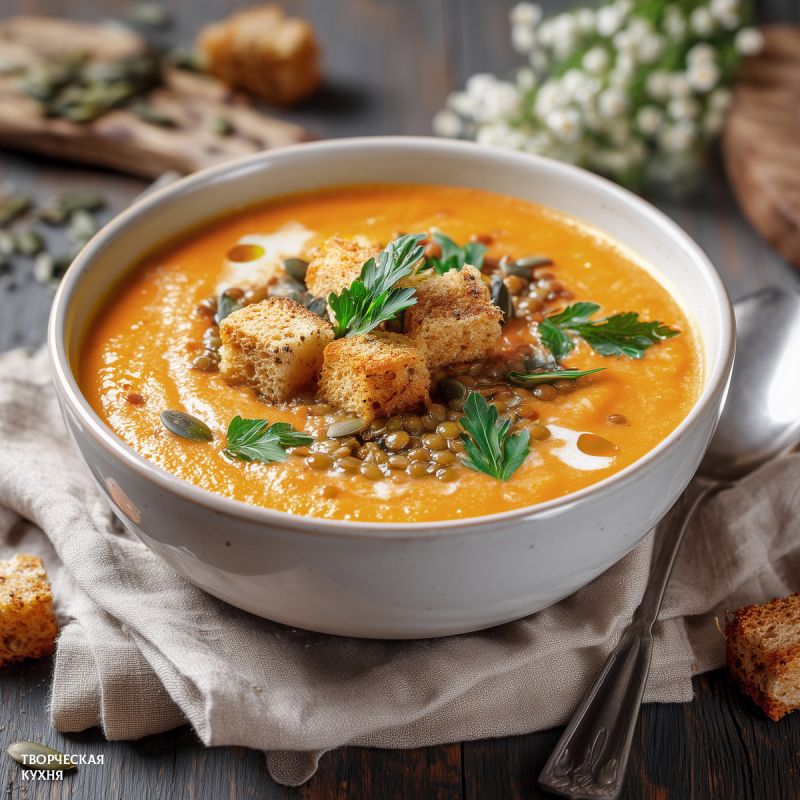 Суп-пюре из запечённых перцев: простой и вкусный рецепт