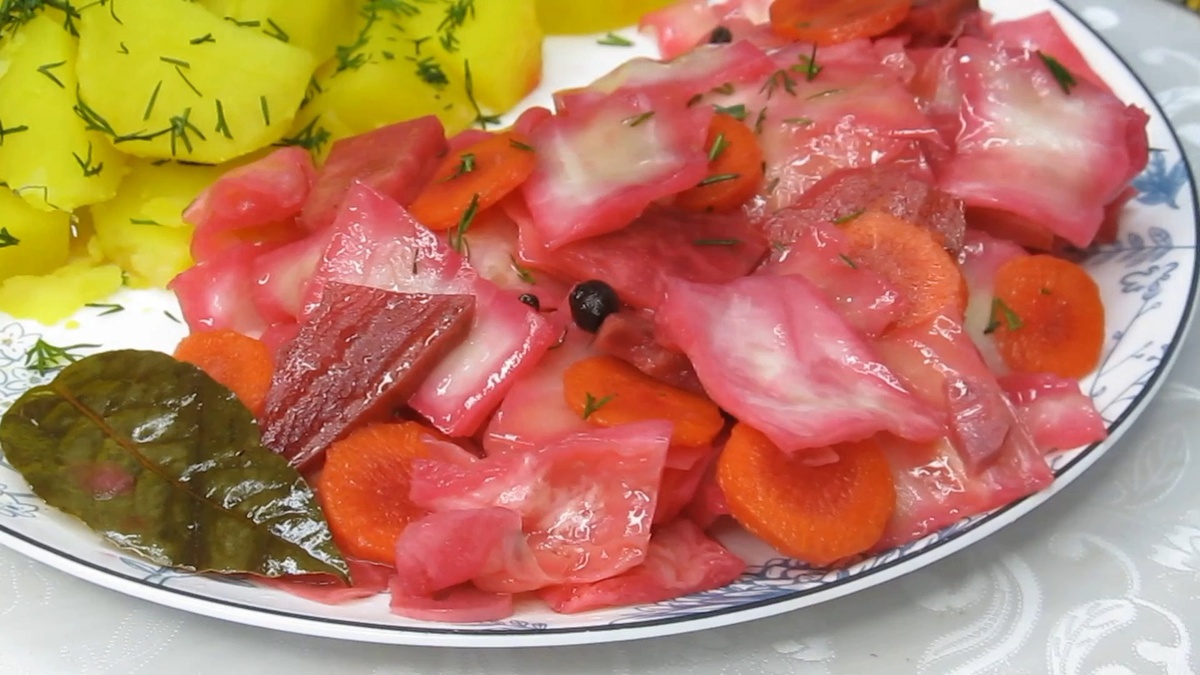 Капуста по-грузински: яркий и вкусный рецепт для всей семьи