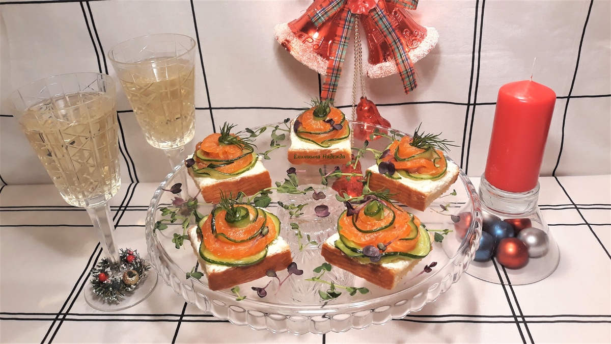 Вкусные тартинки с форелью: как порадовать гостей на празднике