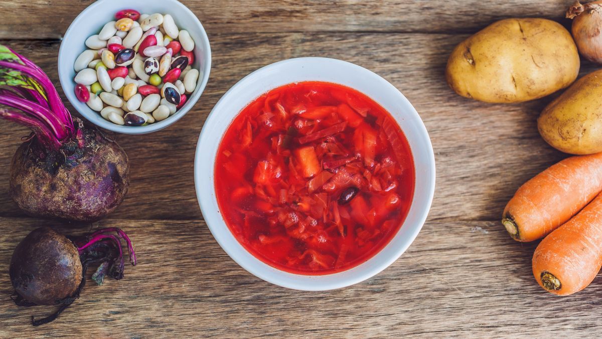 Постный борщ с фасолью: наслаждение без мяса для всей семьи