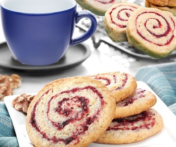 Как создать зимнее печенье с клюквой и гранатом