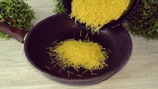 Ужин за полчаса: Жареная вермишель с фаршем для всей семьи