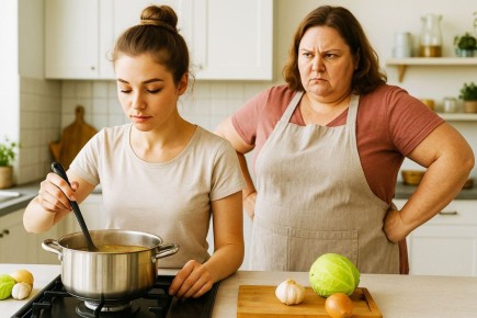 Как справиться с любовью к маминой кухне и сохранить мир в семье