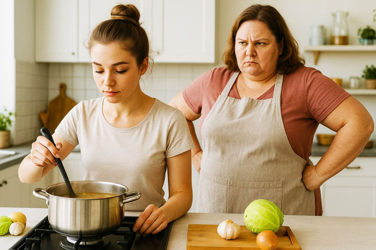 Как справиться с любовью к маминой кухне и сохранить мир в семье