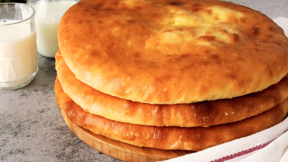 Откройте для себя осетинские пироги с картофелем и сыром