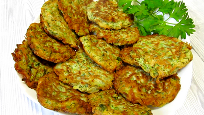 Невероятные кабачковые оладьи за 20 минут: просто, быстро и очень вкусно