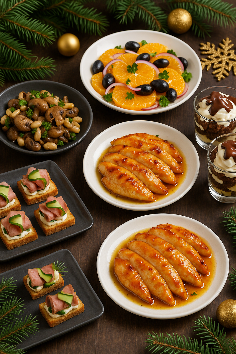 Как накрыть эффектный новогодний стол за 30 минут: Rapid-Фуд для занятых