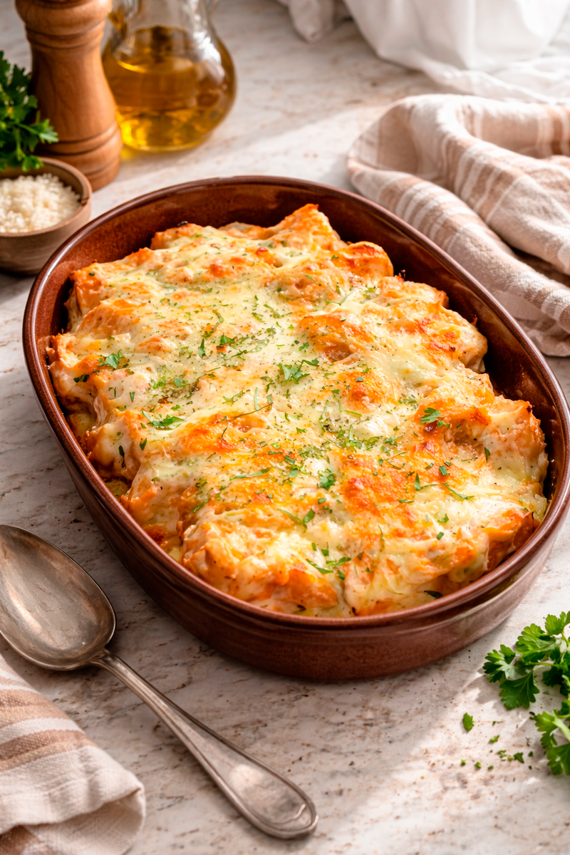 Изысканная запеченная сёмга с картофелем для гурманов