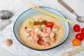 Сливочная уха с красной рыбой и креветками: прошлое и настоящее в каждой ложке