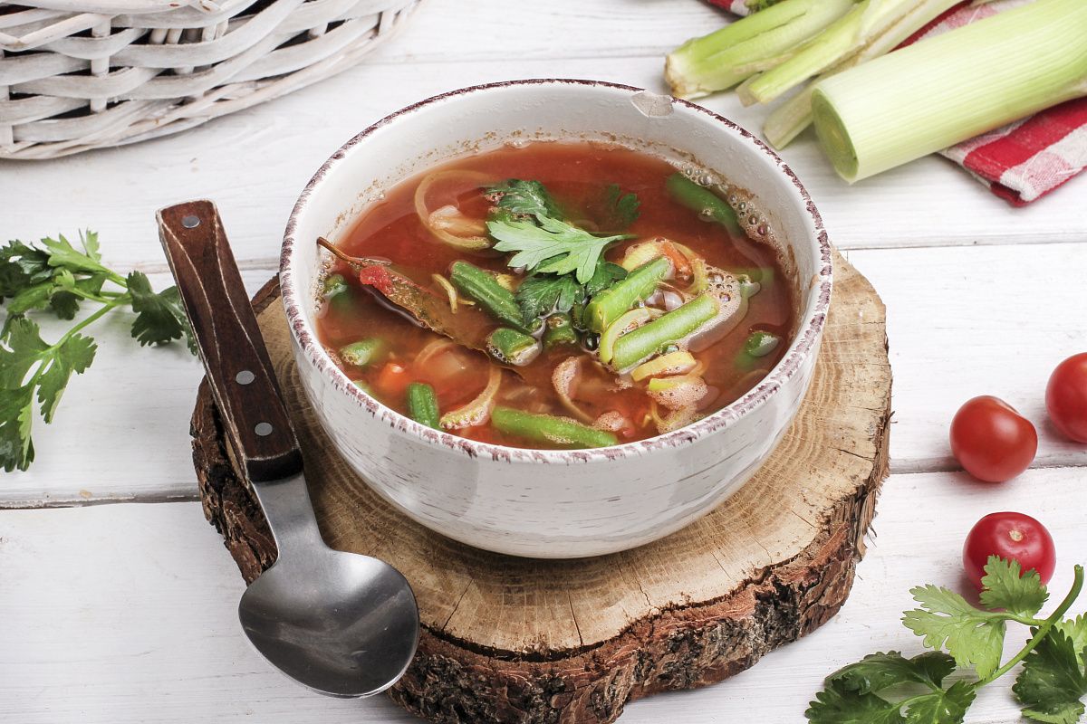 Овощной суп с фасолью и неповторимым вкусом фенхеля