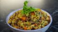Простой и вкусный ужин: жареный фарш с булгуром за полчаса